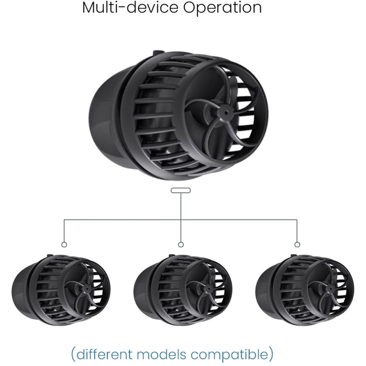Powerhead Wave Maker - 2026 Yeni Akıllı Bluetooth Uygulama Kontrollü