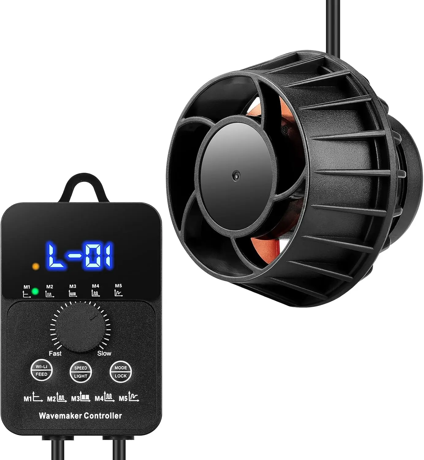 Powerhead Wave Maker - 3400GPH Akvaryum Dalga Üreticisi DC24V Manyetik