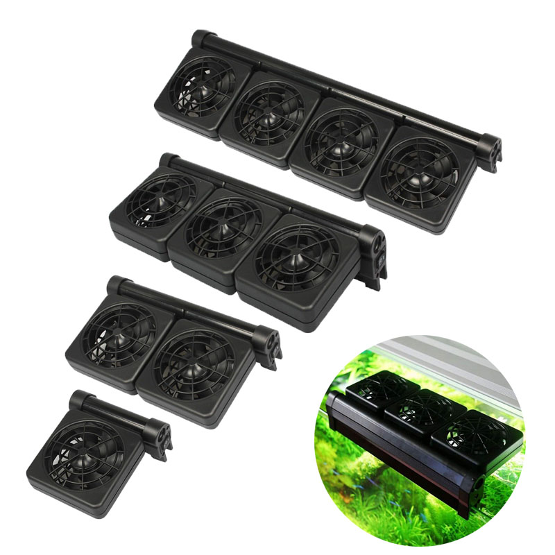 Marine Aquarium Chiller - 1/2/3/4 Akvaryum Fanları Soğutucular Su Sıcaklık