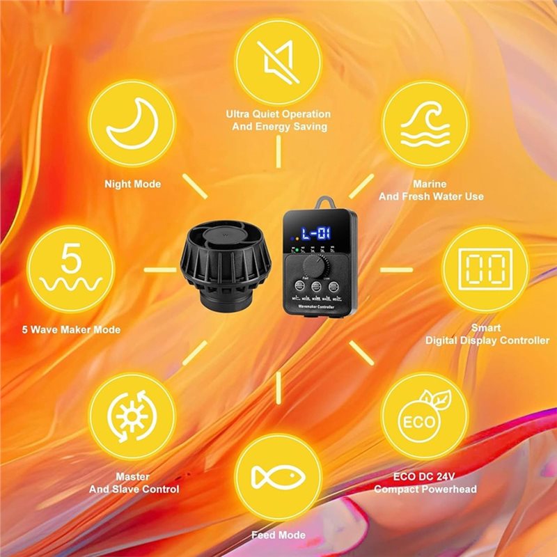 ABYN-50 ila 100 Galonluk Akvar - Powerhead Wave Maker incelemesi ve fiyatı