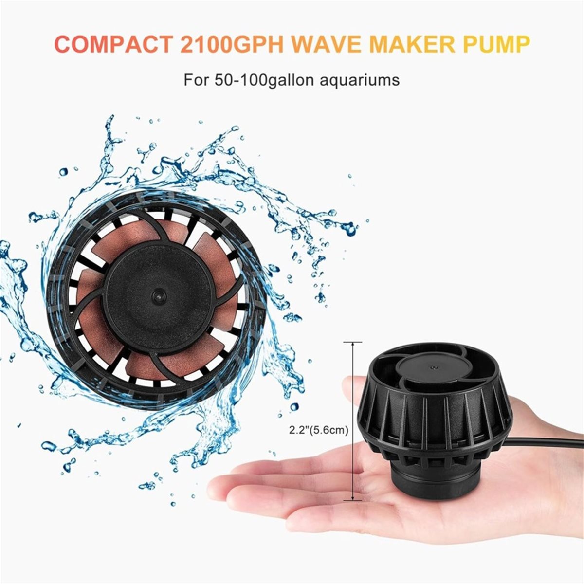 A983K 2100GPH Akvaryum Dalga Ü - Powerhead Wave Maker incelemesi ve fiyatı