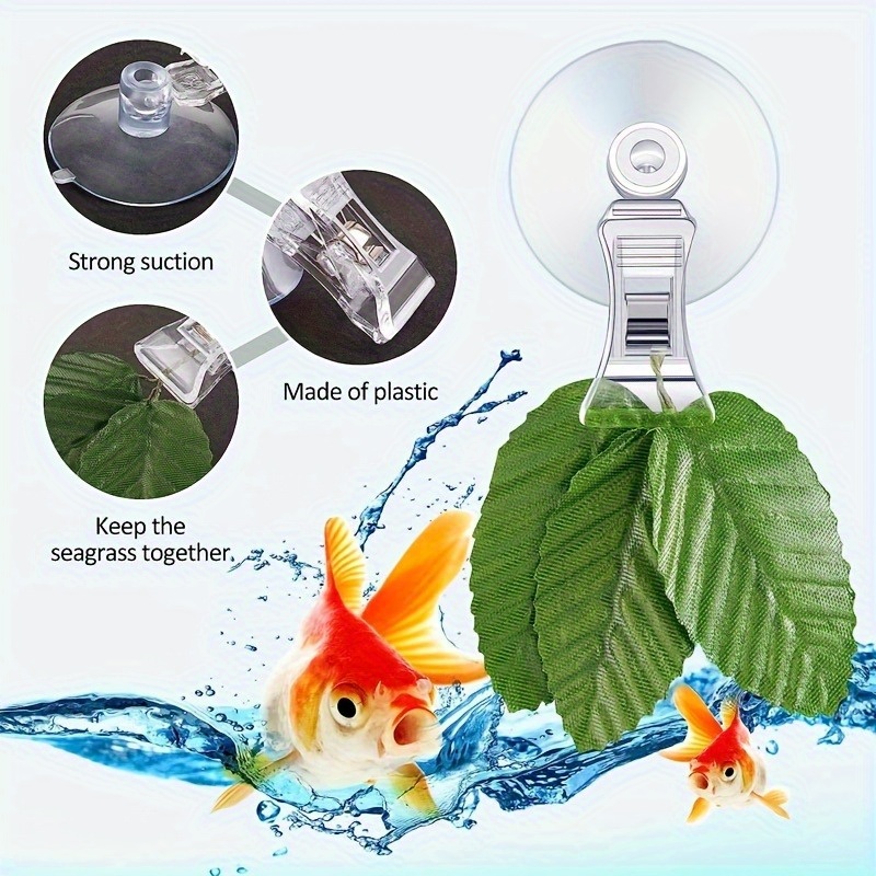 8 adet balık deniz yosunu klip - Aquarium Marine Plants incelemesi ve fiyatı
