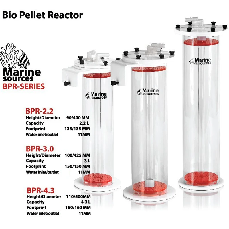 Deniz kaynakları BRP1.0 BPR2.2 - Marine Aquarium Reactors incelemesi ve fiyatı