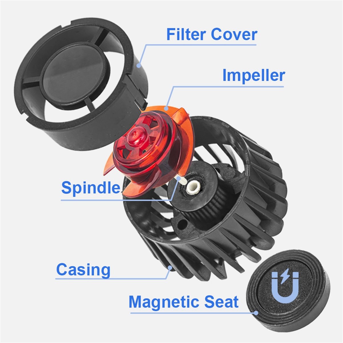 YENI Balık Manyetik Akvaryum D - Powerhead Wave Maker incelemesi ve fiyatı